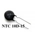 Термистор терморезистор NTC 10D-15 10Om 5A 2 вывода (15331)