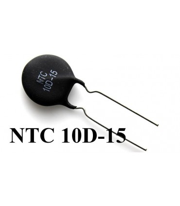 Термистор терморезистор NTC 10D-15 10Om 5A 2 вывода (15331)