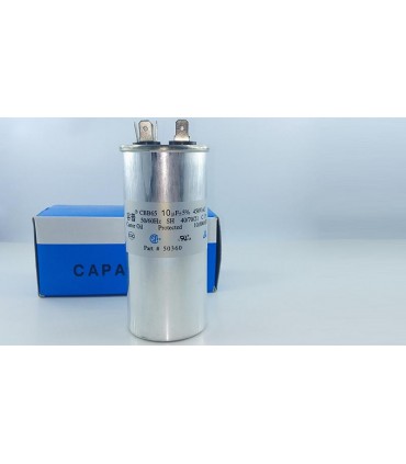 Пусковой конденсатор 10uf 450VAC CBB65 50*55мм (16917)