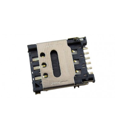 Держатель карты micro SIM-карты 6pin откидной слот (18497)