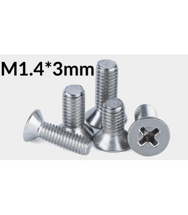 Винт для телефона M1.4*3мм 2шт (15529)