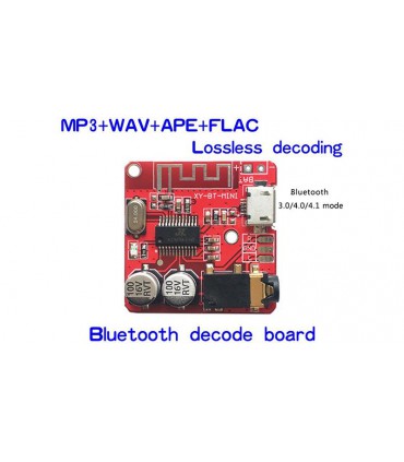 Модуль декодер MP3 Bluetooth 4.1 аудио приемник (15872)