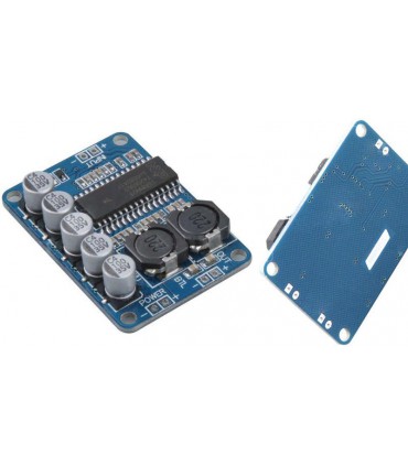 Компактный готовый моно усилитель на TDA8932 35Вт D-класса (15929)