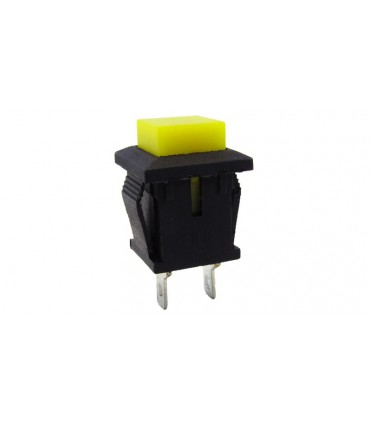 Кнопка без фиксации DS-430 1A 125V желтый цвет (18430)