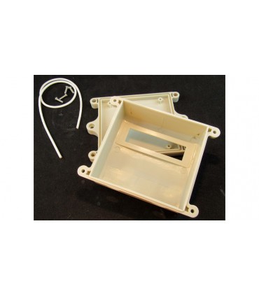 Пластиковый корпус 110*85*42мм с отверствиями (18627)