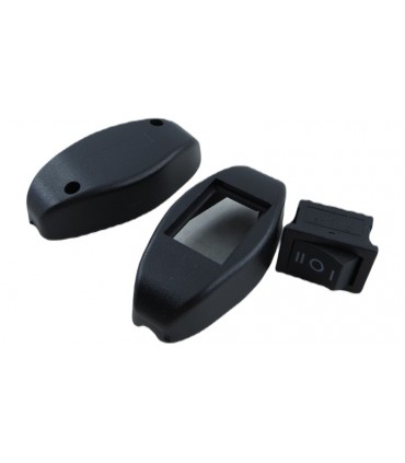 Переключатель лодочный под кабель 6A три позиции (18731)