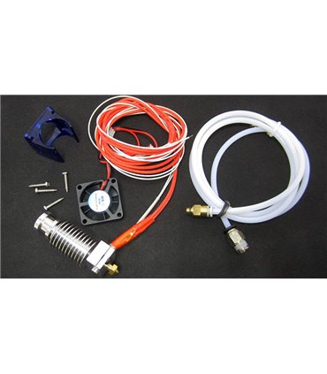 Хотэнд экструдер короткий 1.75*0.4 с вентилятором 3D-принтер (15181)