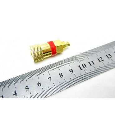 Пара клемм на приборный блок резьба 7.5мм красная и черная (16089)