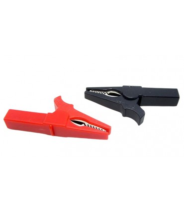 Пара прищепок зажимы для приборного блока 55мм 32A (16096)