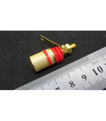 Пара клемм на приборный блок резьба 3.5мм красная и черная (16087)