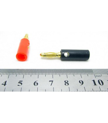 Пара бананов бананы красный и черный banana 4мм (16093)