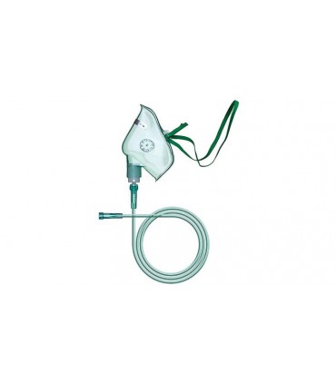 Маска лицевая кислородная стерильная с трубкой (16989)