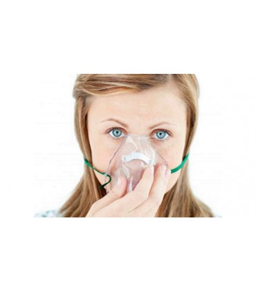 Маска лицевая кислородная стерильная с трубкой (16989)