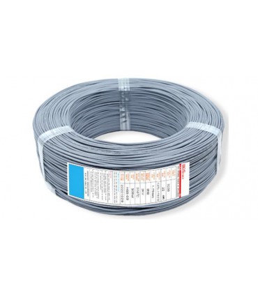 Кабель монтажный силиконовый 3239 1.5мм 26awg серый (17705)