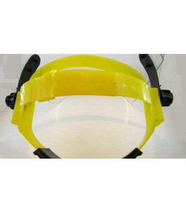 Защитный экран щиток для лица регулируемый размер (17448)