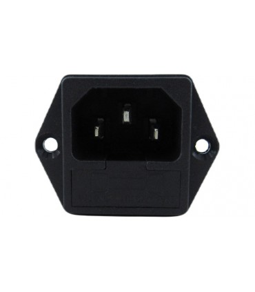 Разъем питания сетевой AC-03 с разъемом предохранителя (18732)