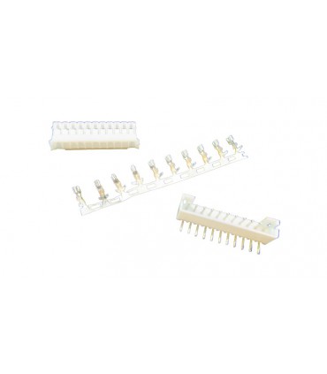 Разъем на плату комплект 2.0мм PH2.0 11pin PH-11AWT изогнутый (18241)