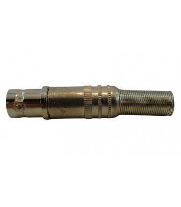 Разъем адаптер BNC Q9 обжимной для видеокамер (16862)