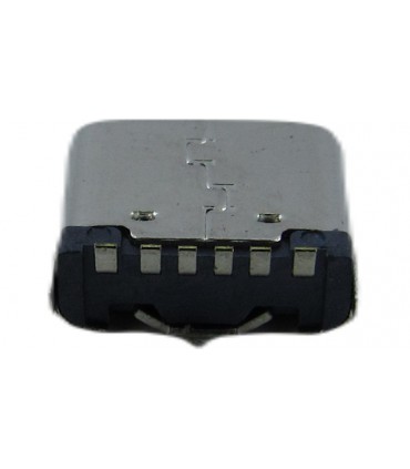 Разъем Type C с заглушкой 6pin 6.8мм для быстрой зарядки (18742)