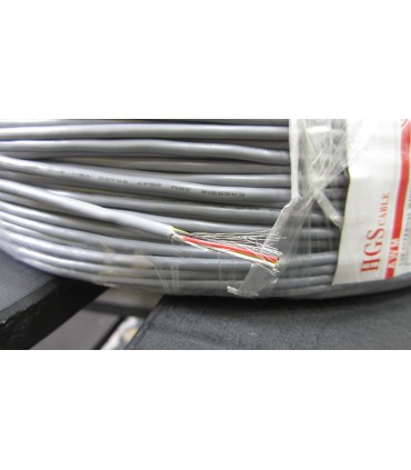 Экранирующий провод четырехжильный кабель сигнальный 2547 4C 28AWG 1m (15264)
