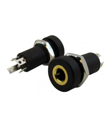 Разъем гнездо для наушников jack PJ392A-4 с гайкой 4pin (18439)