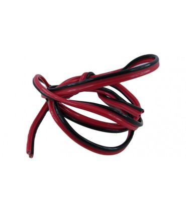 Кабель монтажный двухжильный сечение 0.5мм ПВХ 1м (19023)