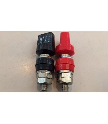 Клеммы приборные пластик пара 60мм M8 2шт (19428)