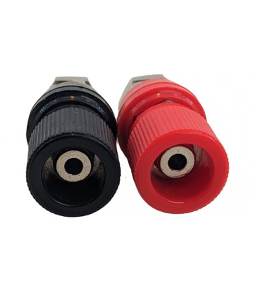 Клеммы приборные выпуклые пластик пара 65мм M10 2шт (19429)