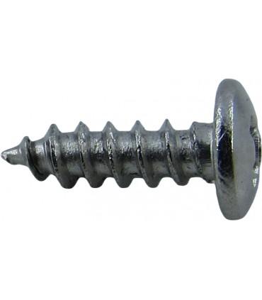 Саморез с круглой головкой 201 нержавеющая сталь M3 10мм 25шт (19110)