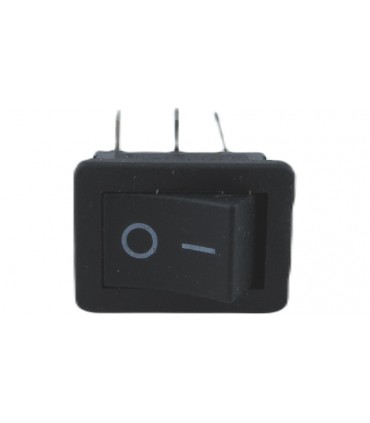 Переключатель KCD1 15*21мм 6A 250V угловой контакт 3pin две позиции (19039)