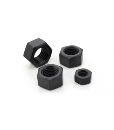 Гайка M2 углеродистая сталь 10шт (14440)