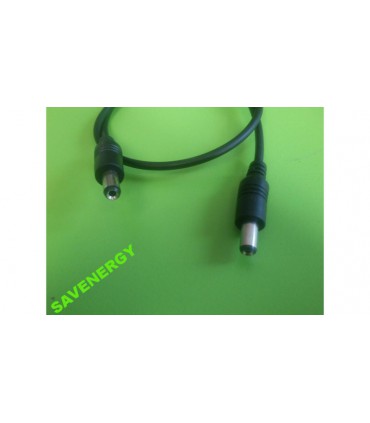 Кабель переходник папа - папа DC 5.5 х 2.1 mm (10436)