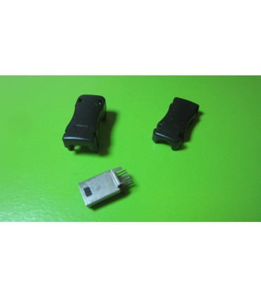 Разборной штекер mini USB 10pin 1шт (11715)