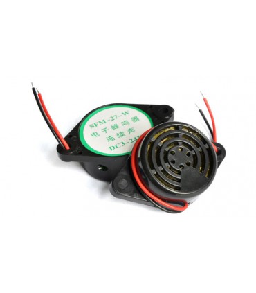 Буззер зуммер SFM-27W DC3-24V черный непрерывный Arduino (17253)