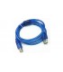 Кабель USB B male to USB A male 5м (18212)