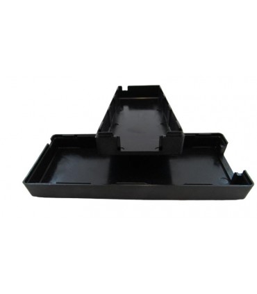 Корпус пластиковый коробка для прибора 150*60*35мм черный цвет (17255)