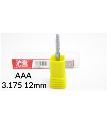 Фреза станка ЧПУ для резки алюминия AAA 3.175 12мм 4154 (15177)