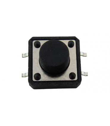 Кнопка тактовая SMD 12*12*7мм (16656)