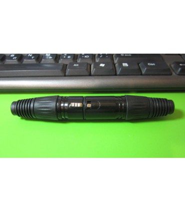 Стерео штекер разъем папа-мама с замком XLR 3pin (12482)