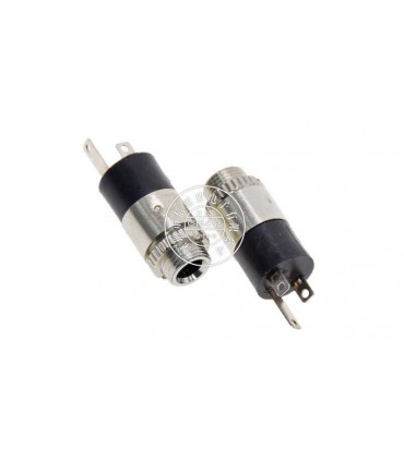 Разъем гнездо 3.5мм под пайку Jack аудио с гайкой PG392 (12268)