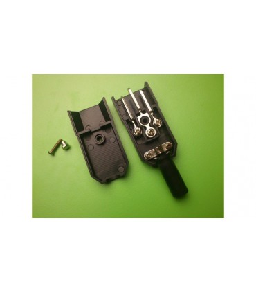 Штекер питания сетевой IEC C14 250В 10A разборный (11447)