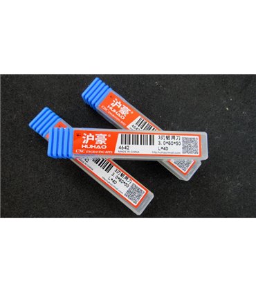 Фреза станка ЧПУ для резки алюминия 3.0*8C*50L*4D (15176)