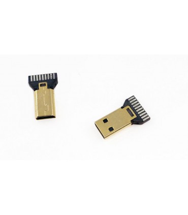 Штекер micro HDMI out для пайки (12448)