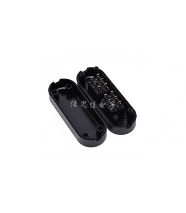 Трехпозиционный двойной переключатель в корпусе 220V 6A (12006)