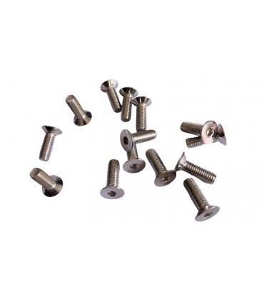 Винт потайная головка под шестигранник нержавейка 201 DIN7991 M5*10 25шт (17731)