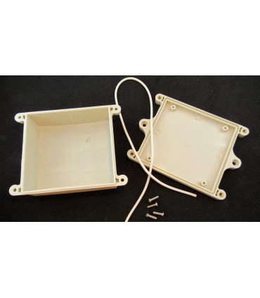 Распределительная коробка 90*85*40мм с ушками (16271)