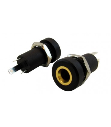 Разъем гнездо для наушников jack PJ392A-3 с гайкой 3pin (18438)