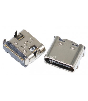 Разъем гнездо Type C USB-3.1 16pin SMD (18142)