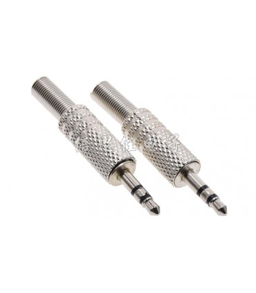 Штекер под пайку металлический аудио 3.5мм Jack 3.5mm стерео 3pin (15154)