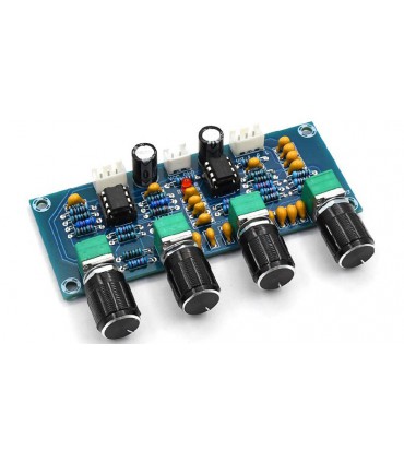 Темброблок предусилитель стерео XH-A901 чип NE5532 (18494)